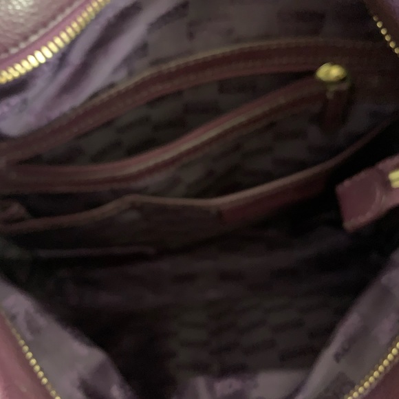 Leather Purple Michael Kors Bag - Picture 6 of 8